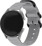 Strap-it Nylon gesp bandje - grijs