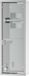 Kleankin Armoire à pharmacie - Acier - 20x12x58cm - Argent