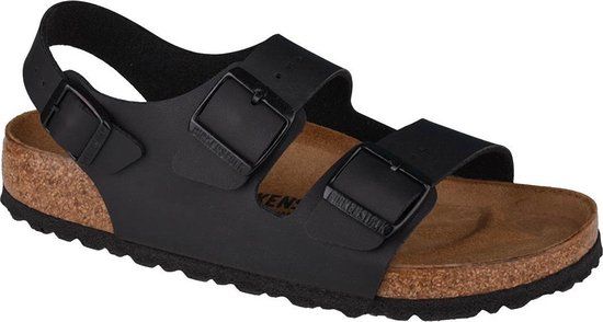 Birkenstock Arizona Slippers Triple Black Narrow-fit - Size 46