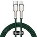 Baseus Cafule 1m Vert câble Lightning vers USB C