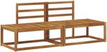 vidaXL Eindsofa Naturel
