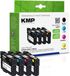 KMP Inkt combipack vervangt Epson 603XL Zwart, Cyaan, Magenta, Geel