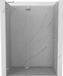 Mexen Lunar porte de douche, charnière gauche, 130 cm, transparent, chrome