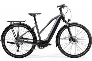 Merida eSPRESSO 500 - Elektrische Stadsfiets - Shimano E6100 - 2023 - Zwart/Grijs - L