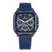 Tommy Hilfiger Herald 1792219 Horloge - Leer - Blauw - Ø 38 mm