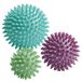 ResultSport Lacrossebal en Stekelige massagebal, 2-pak, triggerpoint massage bal voor rug, Myofasciale verlichting, oefenbal, Spike Physio Pilates-ballen (Mulit-Color)