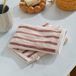 NOUS Living gant de toilette en coton 15x20 cm - sable (set de 2)