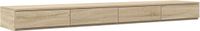 vidaXL Bedlades Sonoma Eiken 180 x 36,5 x 16,5 cm Bewerkt Hout