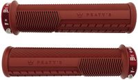 Peaty's Monarch Pro Knurl Grips - Bric Red