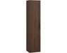 Badplaats Badkamerkast Rimini 38 x 33 x 170 cm – Walnoot Bruin – Hangende Kolomkast met 1 Deur