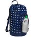 Dalykate Rugzak waszak, wasrugzak met schouderbanden en mesh zak, duurzame nylon kledingmand tas met trekkoordsluiting voor universiteit, reizen, wasserette, appartement