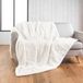 Douceur d'Intérieur Zachte Beige Pluche Plaid - 125x150 cm
