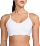 Nike Dri-FIT Indy Light Support Sportbeha Vrouwen - Maat XL - Wit