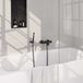 Brauer Black Carving Opbouw Baddouche Thermostaatkraan