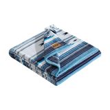Wrangler - Sprei deken, zacht pluche fleece beddengoed, Yellowstone geïnspireerd, westerse decoratie voor bed of bank (Coyote Sands Blue, 127 x 177 cm)