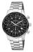 Orphelia 82703 Herenhorloge Master - Roestvrij staal - Zilverkleurig/Zwart