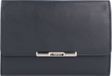 Esquire Helena Portemonnee I Leer 14 cm - Dames - Horizontaal - blau