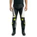 Spidi RR Pro Warrior, pantalon en cuir, Noir/Jaune Néon, taille 48