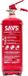 SAVS® Brandblusser poeder 3 kg - 21A 113B C - Met montagebeugel