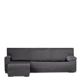Eysa Light Bankhoes voor chaise longue, met korte arm aan de linkerkant, vooraan, antraciet