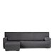 Eysa Light Bankhoes voor chaise longue, met korte arm aan de linkerkant, vooraan, antraciet