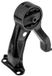 NTY Lagerung, Motor ZPS-MS-041 Heckeinbau | Compatibel met: MITSUBISHI GRANDIS