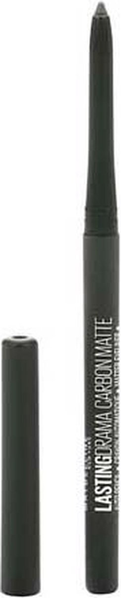 Maybelline Lasting Drama Carbon Matte Automatique Oogpotlood - 810 Iron Grey