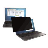 Fellowes PrivaScreen Anti Glare Privacy Filter en Screen Protector voor Laptop, 14 inch 16:9 breedbeeld - eenvoudig te bevestigen en te verwijderen met Quick onthullen Tabs, zwart
