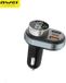 Awei C-843 Serie - Kit mains libres Bluetooth 5.0 - Transmetteur FM - USB/USB-C - Noir