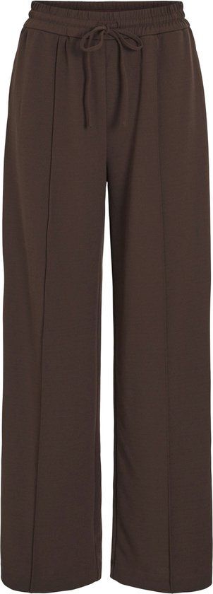 Vila Viclua HW Wide Pants - Coffee Bean - L