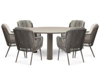 Santika Furniture Santika Cayora/Trino 158 cm dining tuinset 7-delig