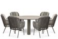 Santika Furniture Santika Cayora/Trino 158 cm dining tuinset 7-delig