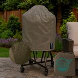CUHOC COVER UP HOC Diamond bbq hoes rond - 65x70 cm - Waterdicht met Stormbanden en Trekkoord