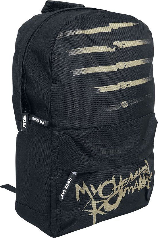 My Chemical Romance Rocksax - Parade Unisex Rugzak - Zwart