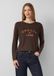 s.Oliver Dames T-shirt met lange mouwen en patches vooraan