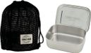 Yummii Yummii Bento Lunchbox Grand Acier inoxydable Argent