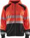 Blåkläder Hooded sweatshirt High Vis 3546-2528 - High Vis Rood/Zwart - L