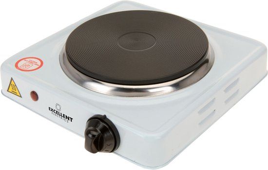 Cuisine Performance Excellent Electrics Elektrische kookplaat - Enkel pits - 1000W - Wit