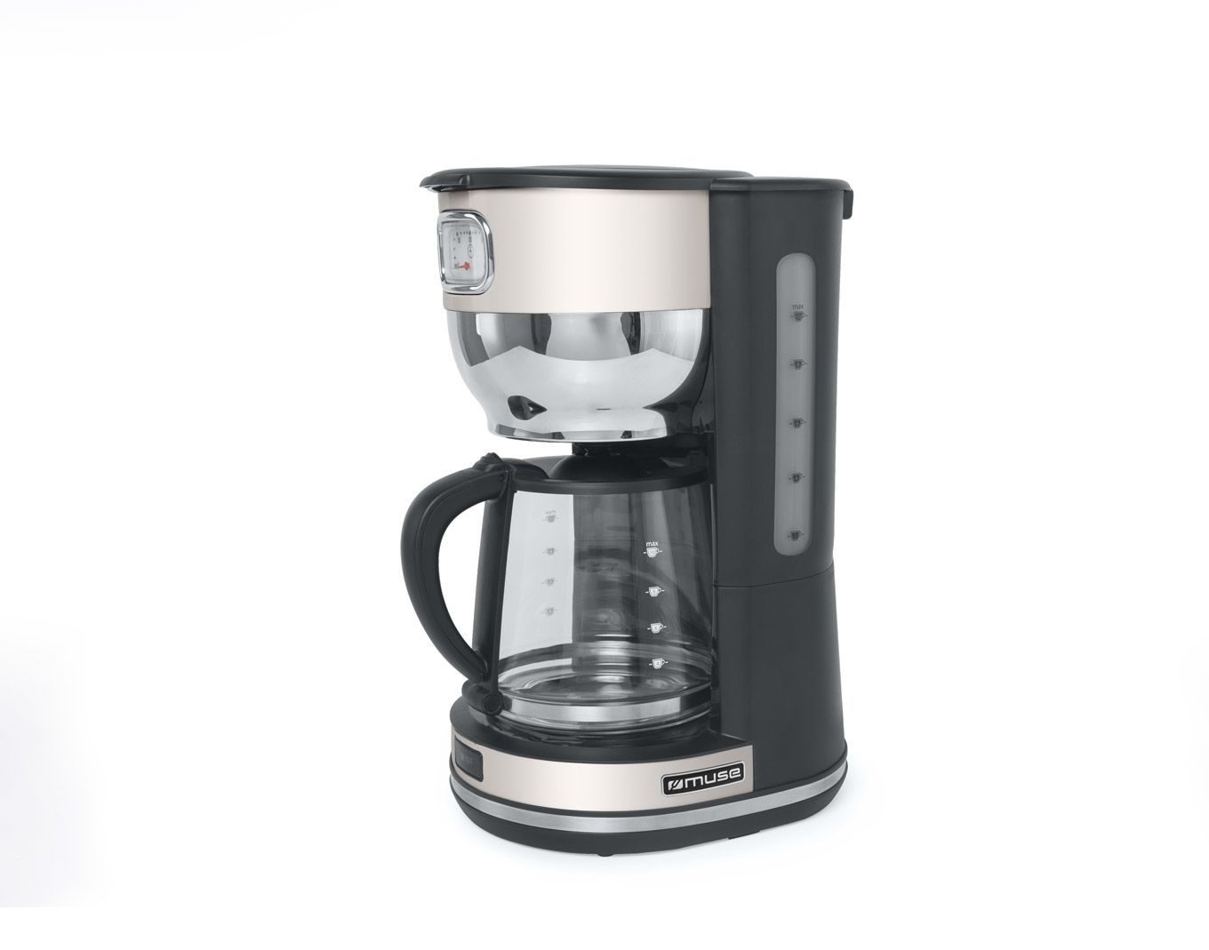 Muse MS-220 SC - Filter Coffee Maker - 1.4L - White