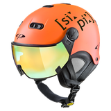 CP Carachillo XS casque de ski orange mat