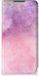 B2Ctelecom Book Case voor Xiaomi Redmi Note 10/10T 5G | Poco M3 Pro Pink Purple Paint