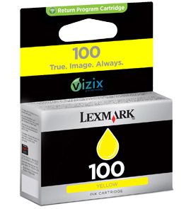 Lexmark 100 Yellow Ink Cartridge - 014N0902E