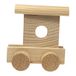 Rayher 6213100 houten sluitwagen, 6,5 x 4,5 x 7 cm