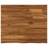vidaXL Rechthoekig Tafelblad 90 x 50 x 3,5 cm Rechthoekig Naturel