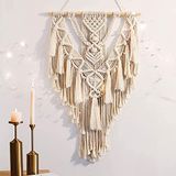 ANROYE Geometrische Macrame Muur Opknoping
