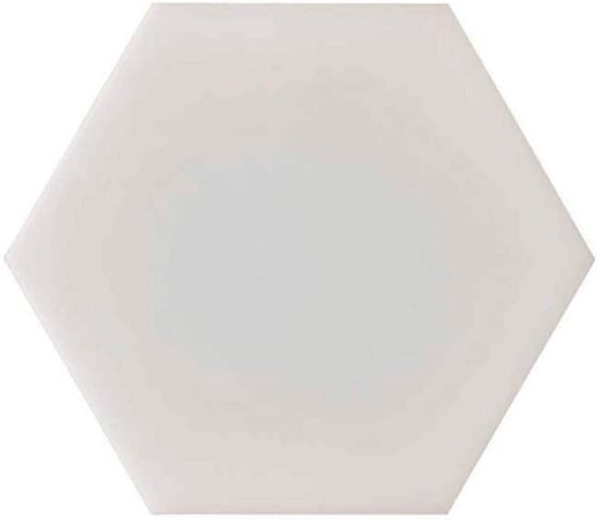 SEVENON 64416 Zeshoekige witte koppelbare LED voet 320x370mm