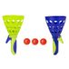 Idena 40006 - Vangbal spel XXL met 2 vangbekers, incl. 3 ballen, balspel voor tuin, park en strand