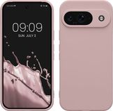 kwmobile telefoonhoesje geschikt voor Google Pixel 9 - Hoesje voor smartphone - Precisie camera uitsnede - In licht oudroze