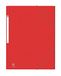Oxford Eurofolio elastomap A4 - pak 10 rood
