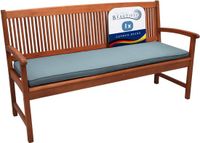 Beautissu Loft BK Bankkussen 120x48x5 cm Blauwgrijs